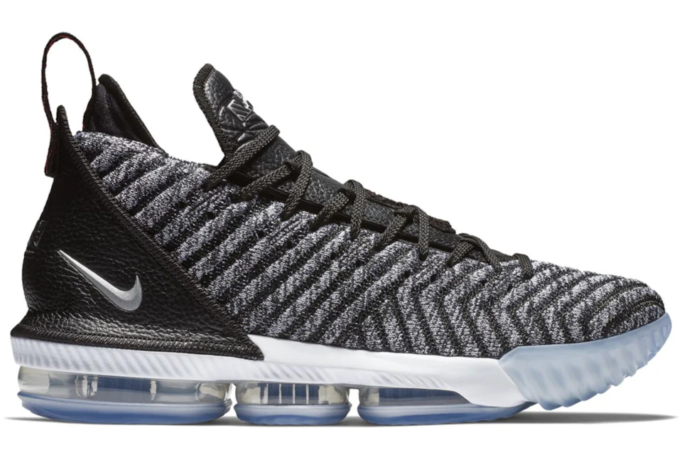 Nike LeBron 16 Black Metallic Silver Men's - AO2588-006 - US