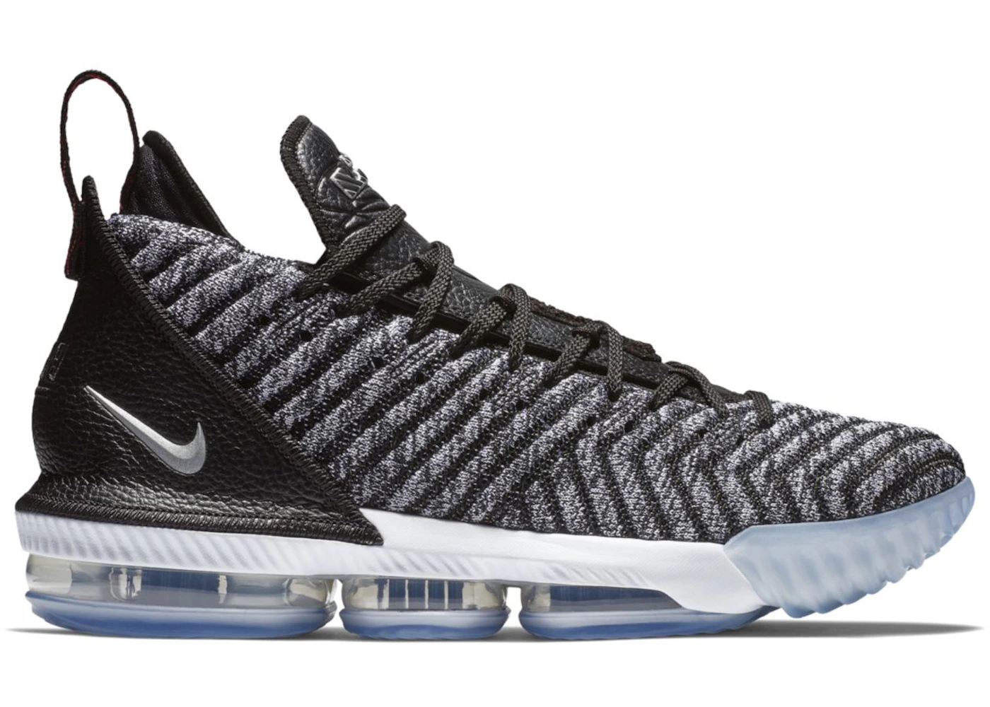 Nike LeBron 16 Black Metallic Silver Men's - AO2588-006 - US