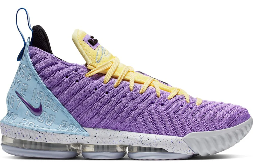 Lebron 16 2025 lakers color