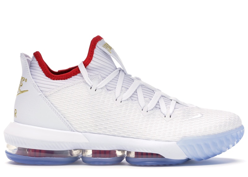 lebron 16 red white