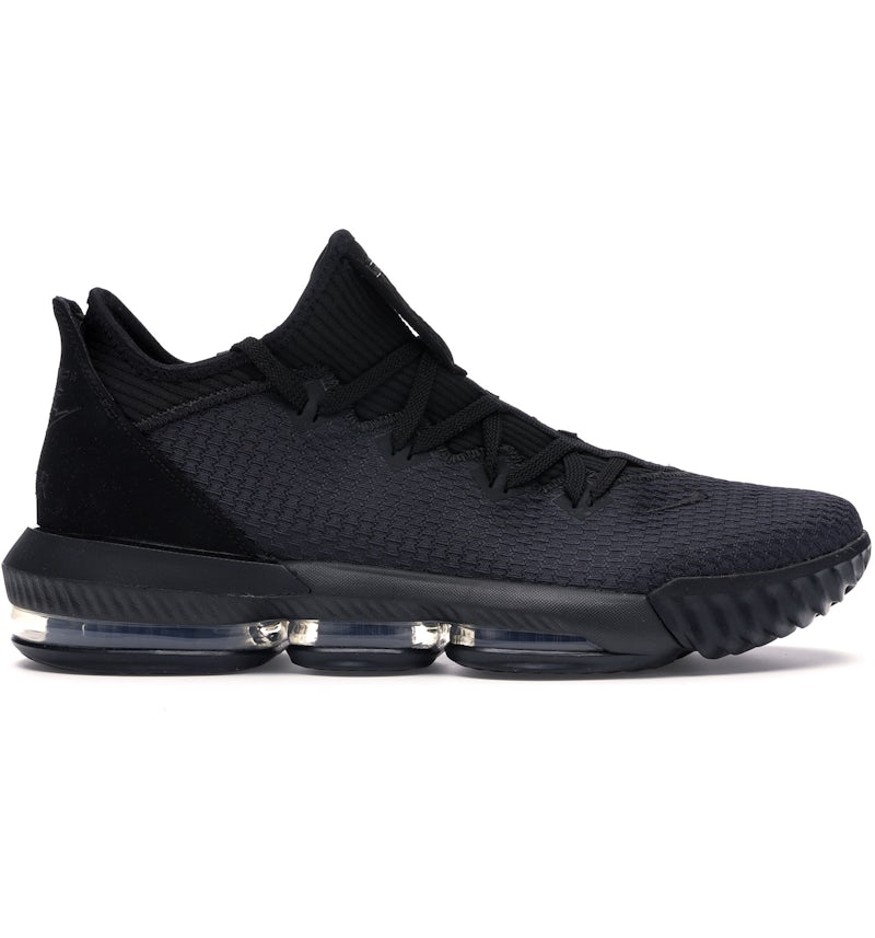 Nike LeBron 16 Low Triple Black Men's CI2668-002 US