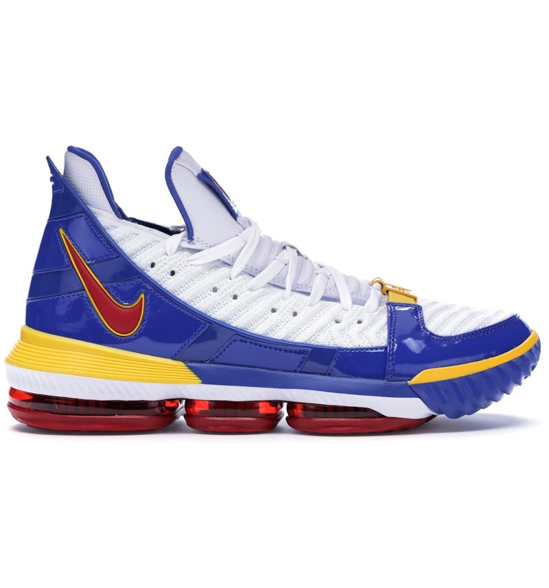 Nike LeBron 16 Superman SuperBron Men s CD2451 100 CD2450 100 US