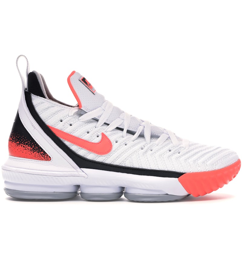 Nike LeBron 16 White Hot Lava Men's CI1521-100 US