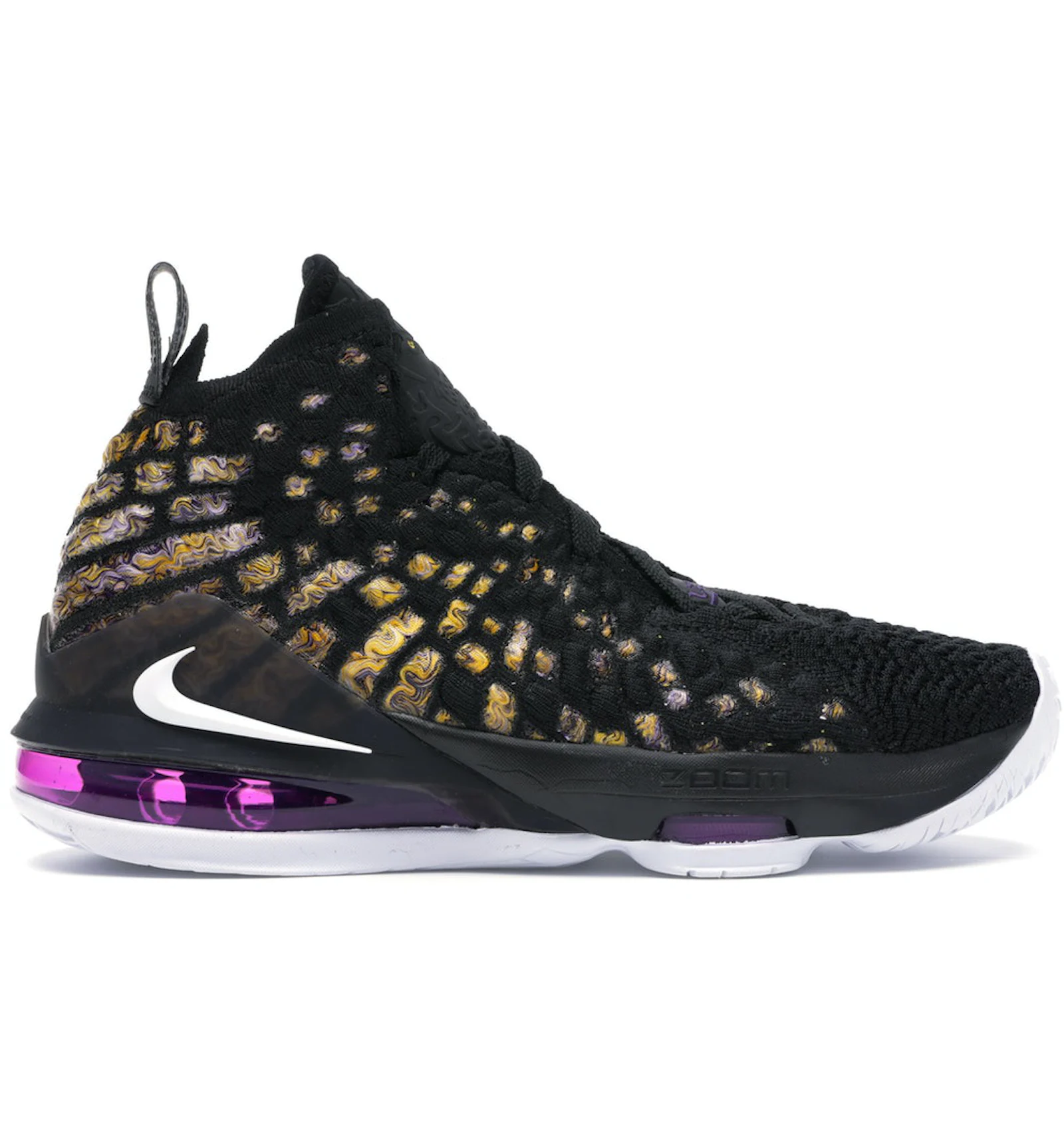 Lebron 17 lakers hot sale colorway