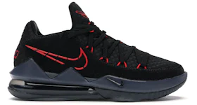ナイキ レブロン17 ロー "ブラック/レッド" Nike LeBron 17 Low "Black Red Dark Grey" 