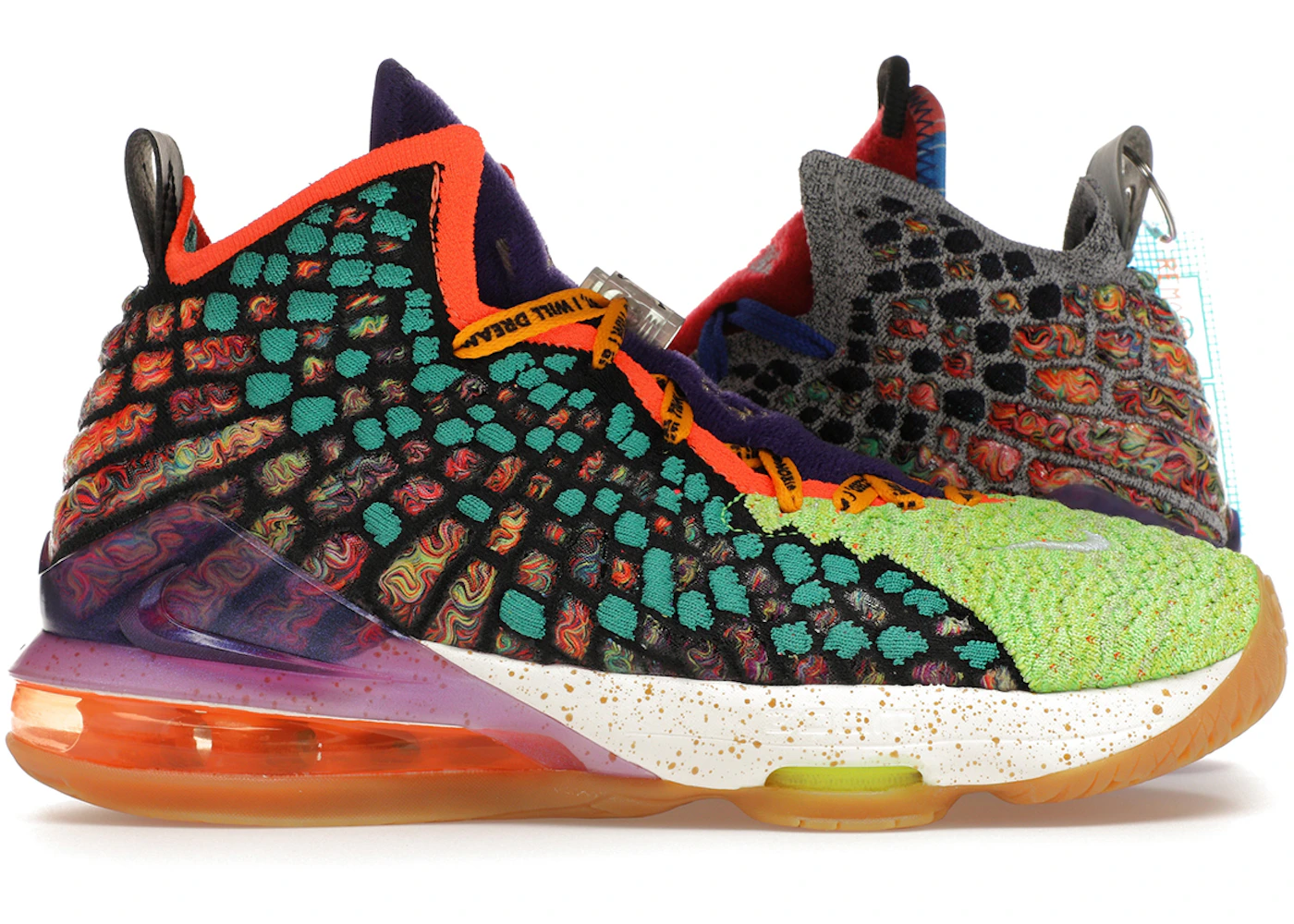 Nike LeBron 17 What The (GS) CJ2515-900 GB