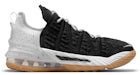 Nike LeBron 18 Black White Gum (GS)