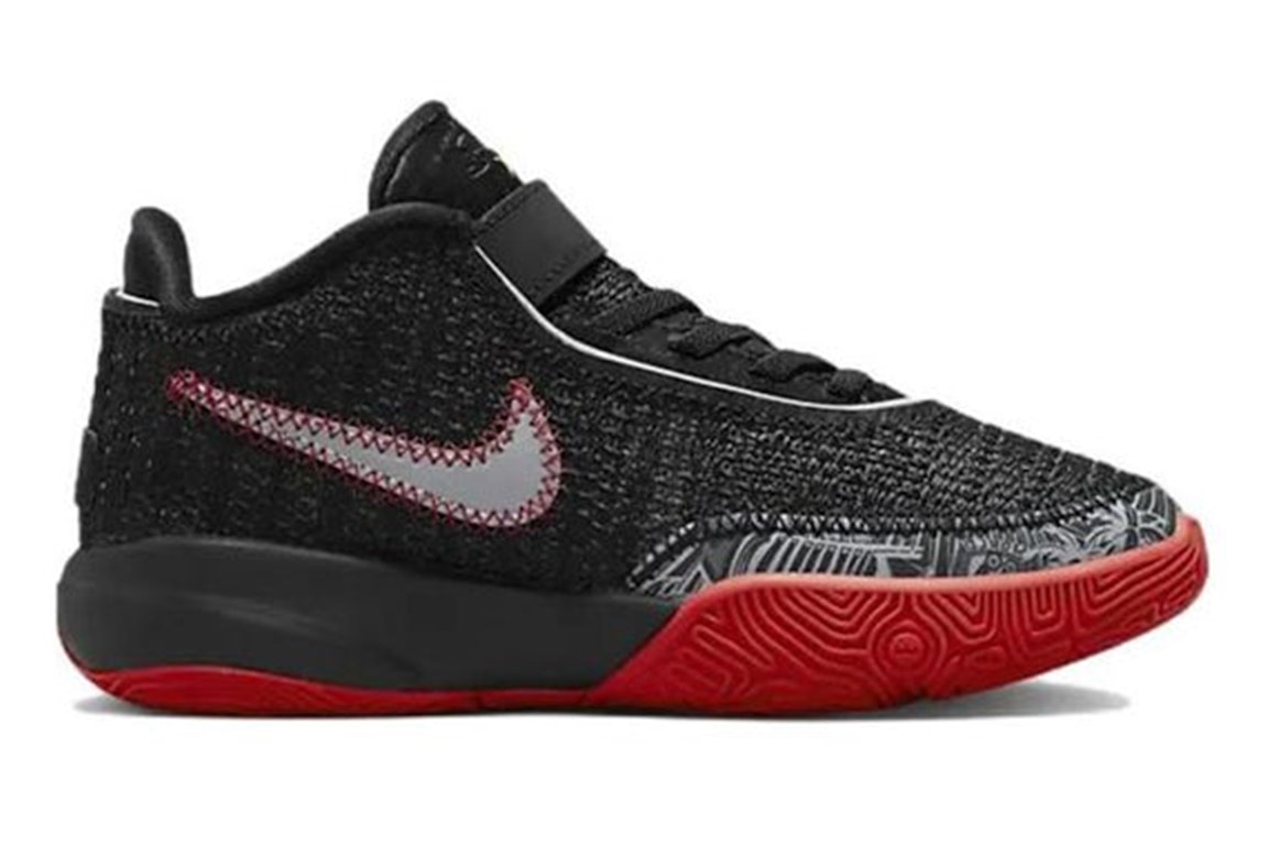 Pre-owned Nike Lebron 20 Trinity (ps) In Black/black/university Red