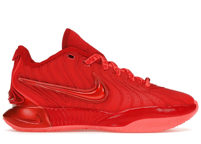 Nike lebron shoes red on sale