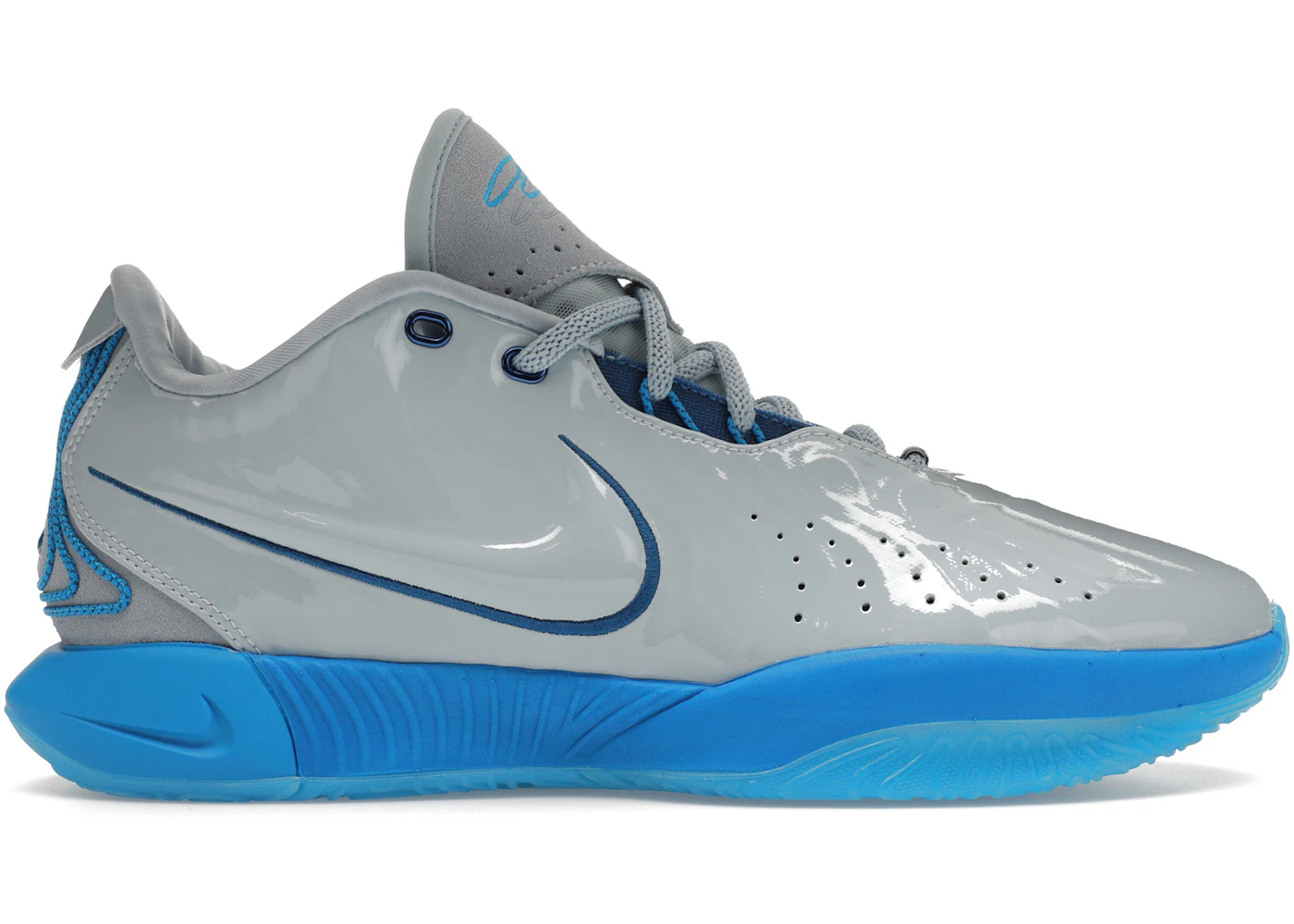 Nike LeBron 21 Blue Diver (Translucent Blue Outsole) Men's - FQ4052-400 ...