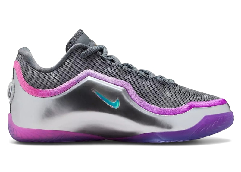 Pre-owned Nike Lebron 23 Bubble Boy Sneakers In Cool Grey/black/metallic Silver