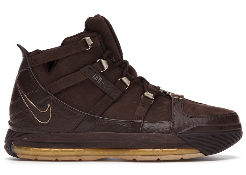 Nike lebron cheap 3 oro