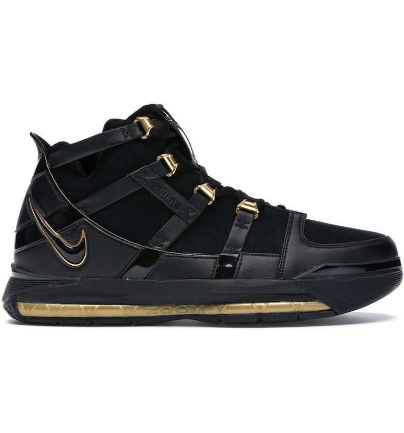 Nike LeBron Black Gold (2018) Men's AO2434-001 GB