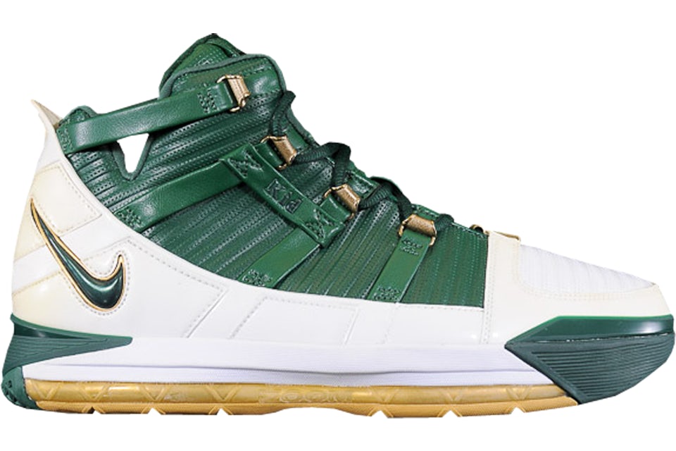 Nike lebron 3 blanche sales