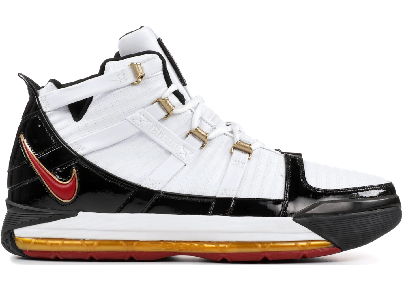 Lebron 3 2025 white black