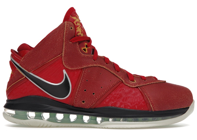 Nike lebron 8 uomo on sale rosse