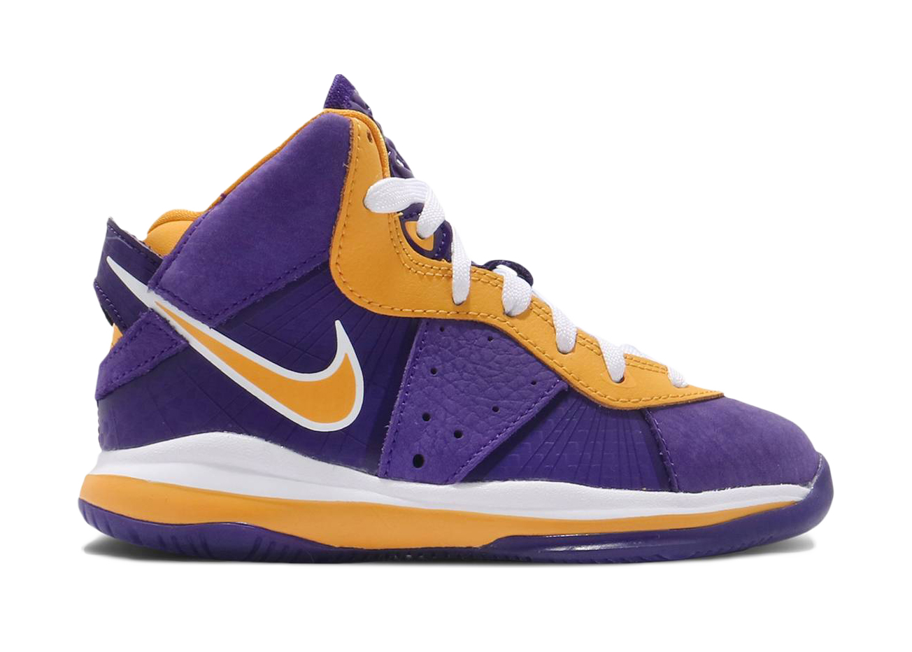 Nike LeBron 8 Lakers (PS) Kids' - CT5114-500 - US