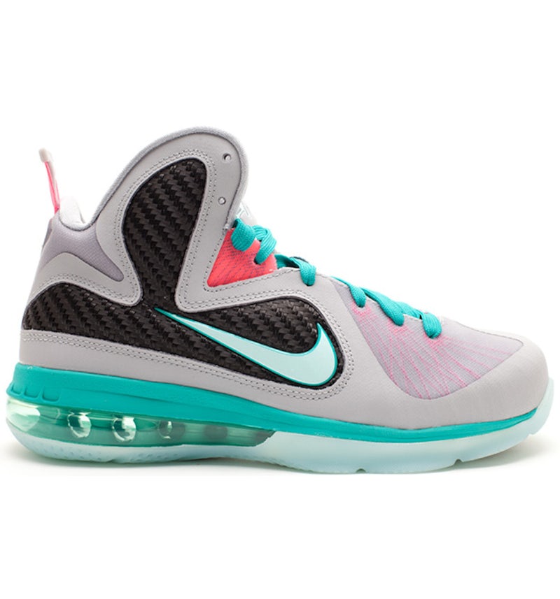 Nike LeBron 9 South Beach GS 472664 006 US