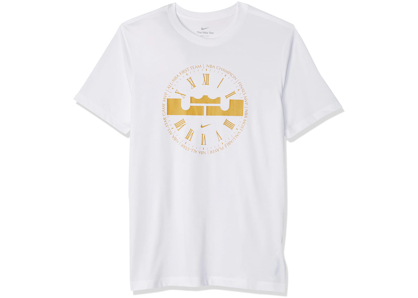 Nike LeBron James Basketball Dri-Fit T-shirt White Men's - SS24 - US