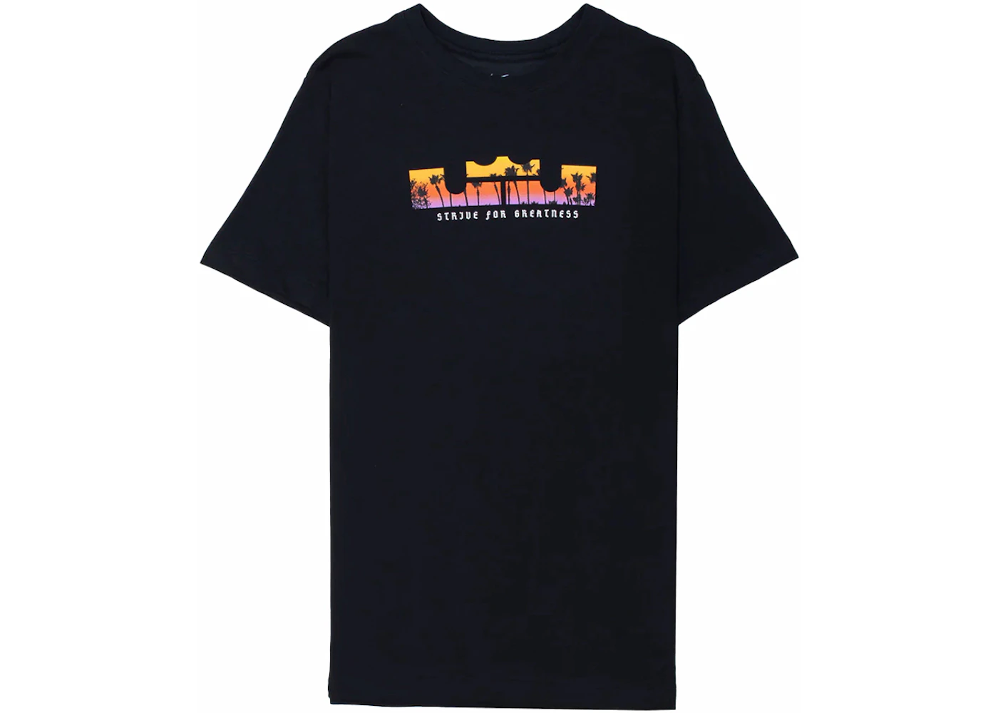 Nike LeBron Logo Dri-Fit T-shirt Black Men's - SS24 - US