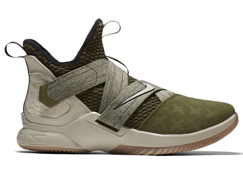 Lebron soldier best sale 11 olive green