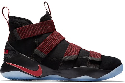Nike lebron soldier 11 red discount