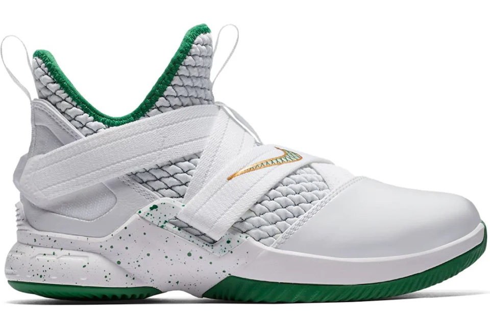 Lebron soldier 12 white and green hotsell