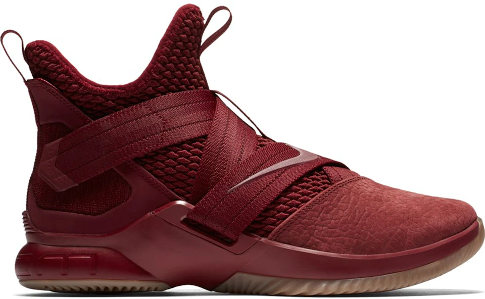 Nike LeBron Soldier 12 Team Red Gum - AO4054-600/AO4055-600 - US