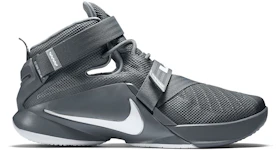 Nike LeBron Soldier 9 Cool Grey White