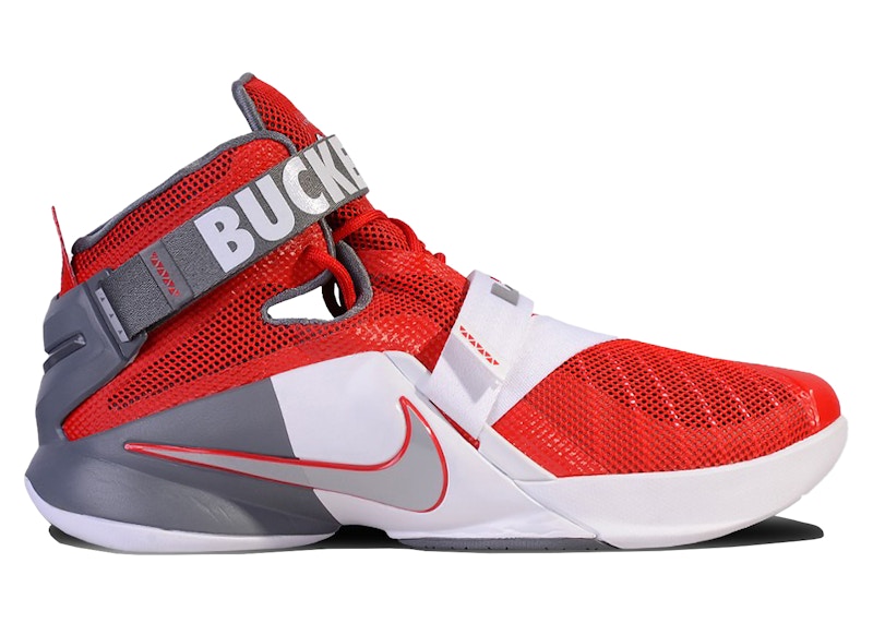 Nike LeBron Soldier 9 Ohio State Buckeyes Men s 749490 601 US