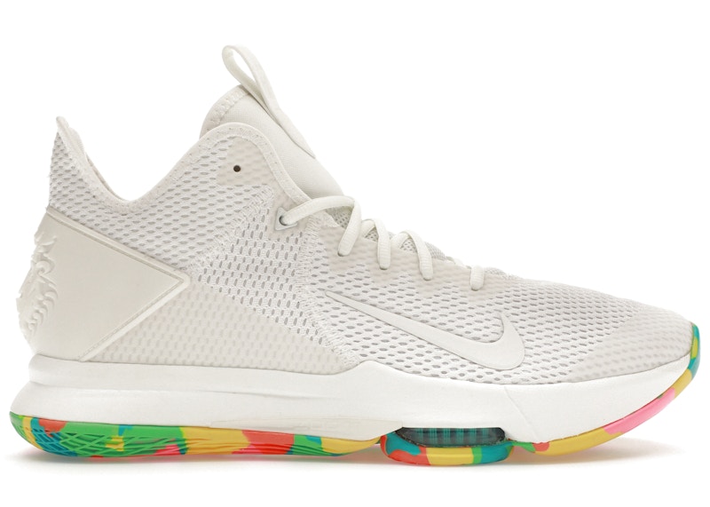 Nike LeBron Witness 4 White Multi Camo