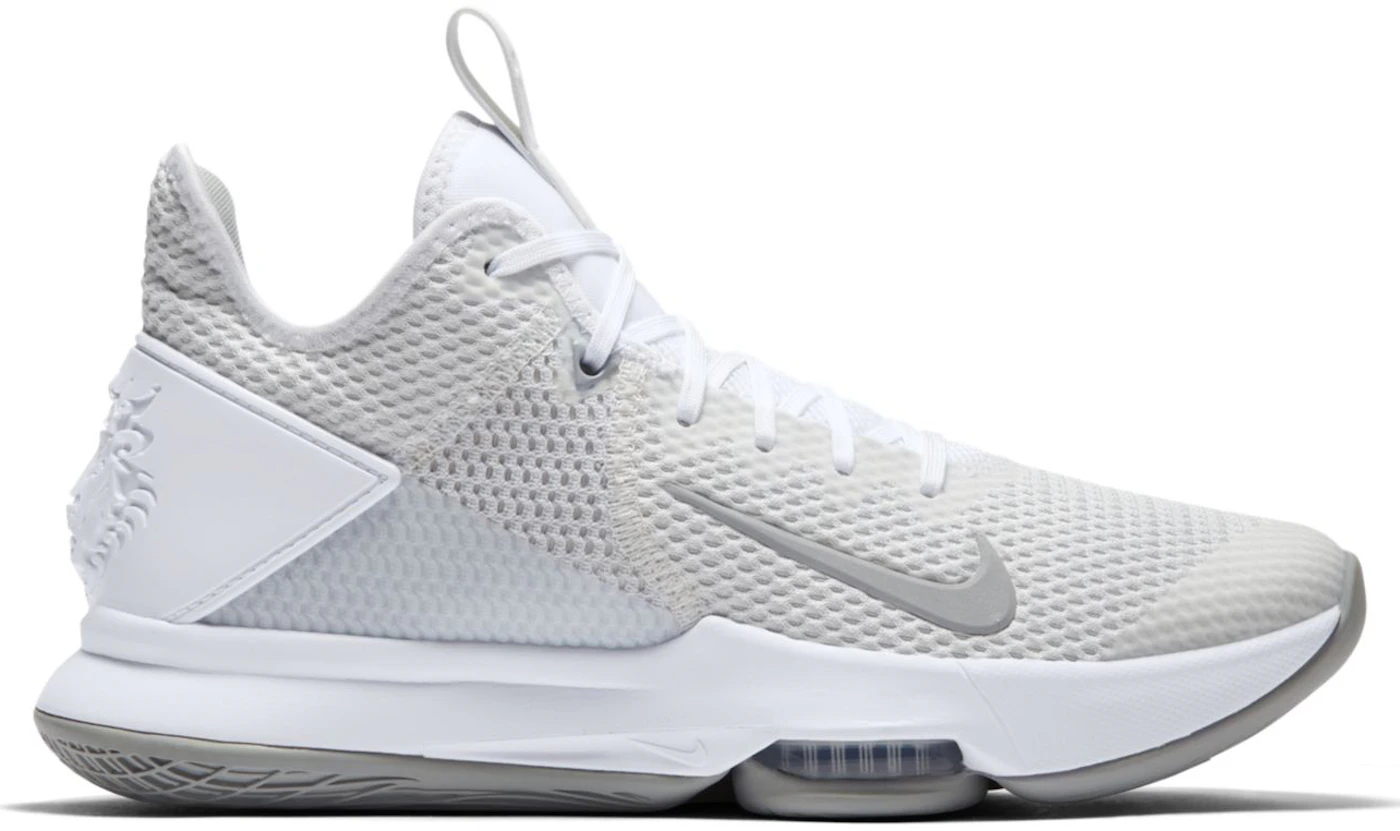 Nike LeBron Witness 4 White Wolf Grey Men's - CV4004-100 - US
