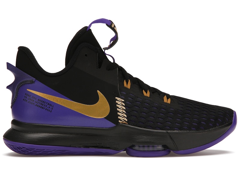 nike lebron witness v lakers