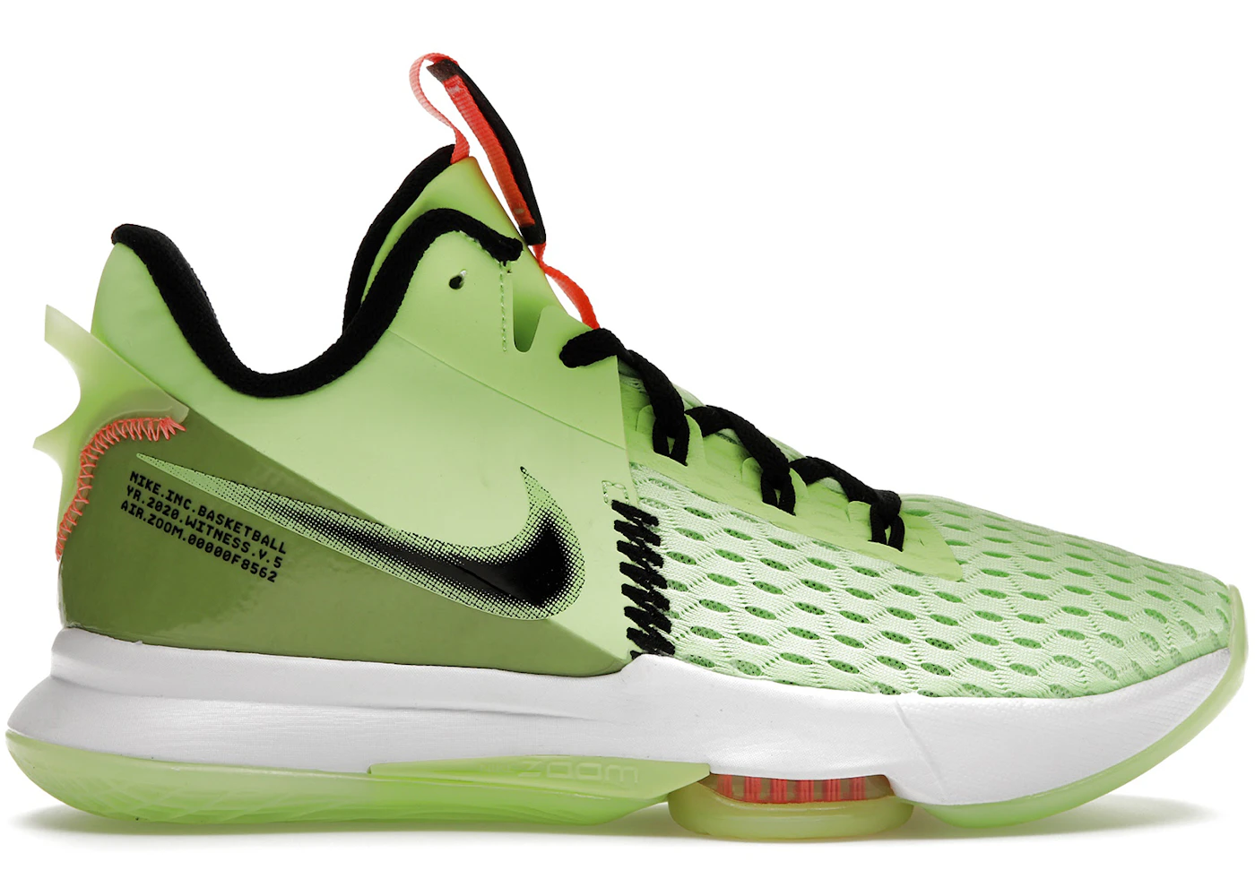 Nike LeBron Witness Lime Glow Men's CQ9380-300 US