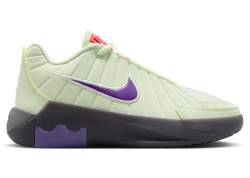 Nike LeBron Witness 9 Sneakers in Volt Tint/Black/Smoke Grey