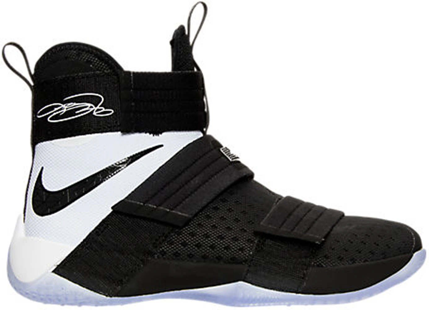 Nike LeBron Zoom 10 Black White 844378-001 -