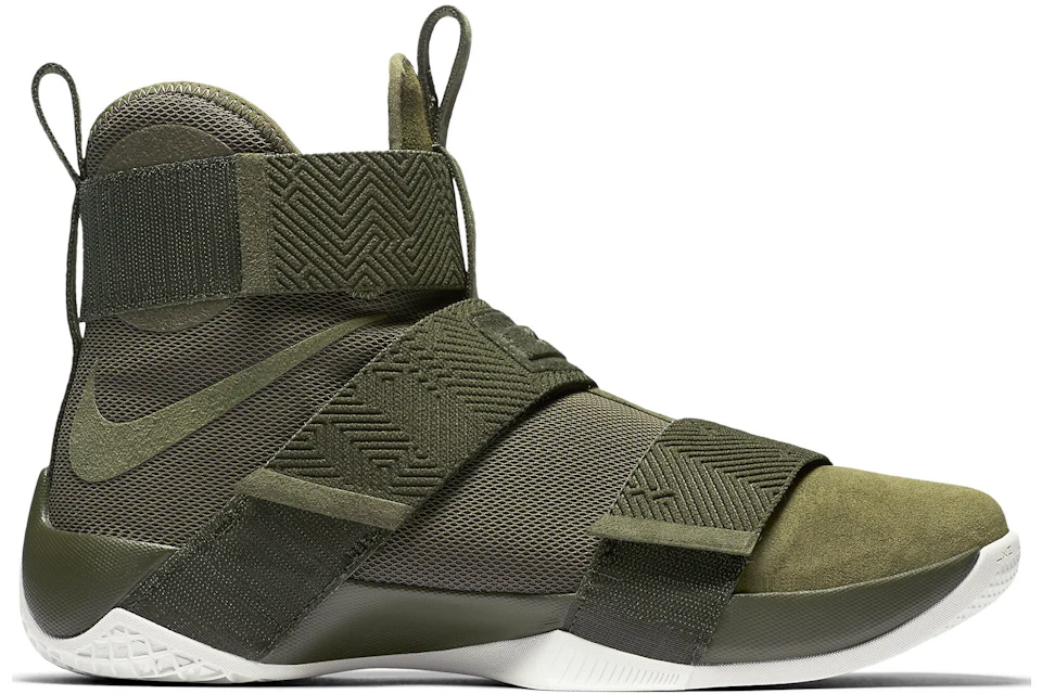 Nike LeBron Zoom Soldier 10 Lux Cargo Khaki Men s 911306 330 US