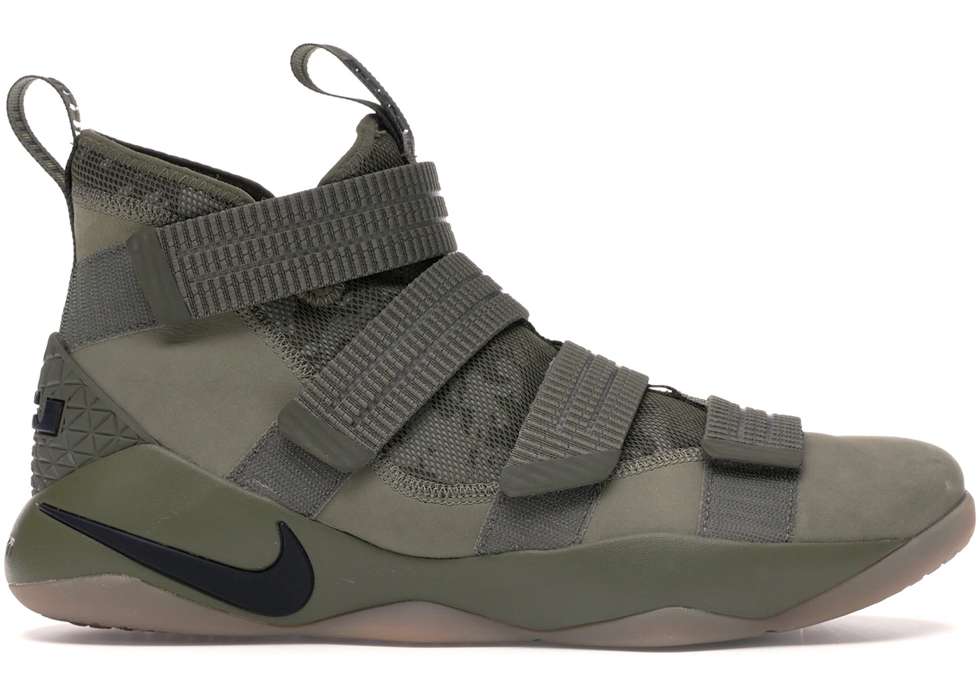 Nike lebron zoom soldier 11 black gold Clearance