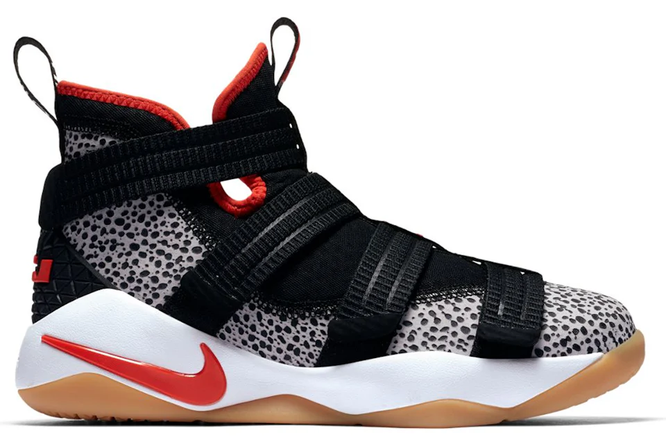 Nike LeBron Zoom Soldier 11 Safari GS Kids AJ5123 006 US