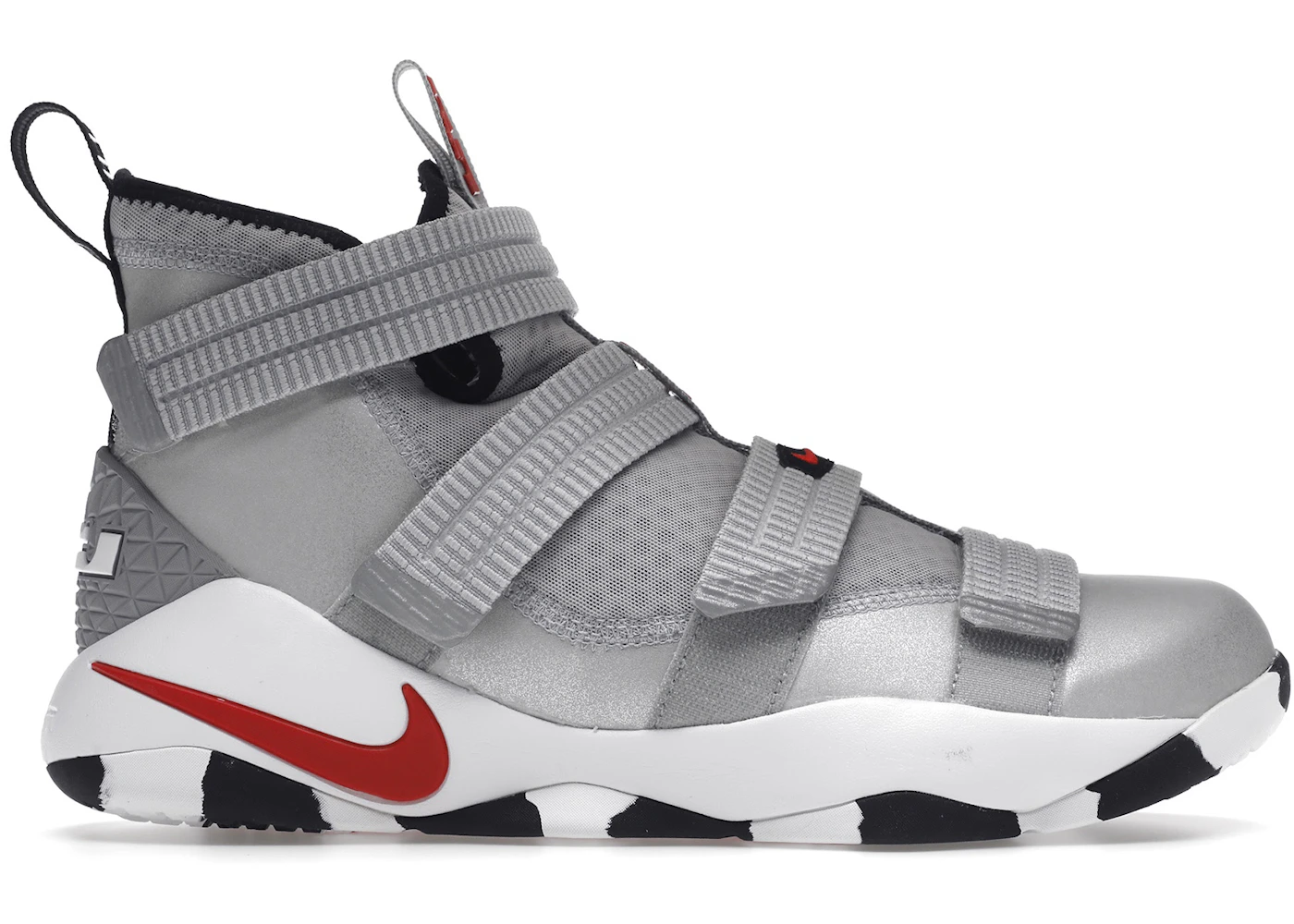 Cool Grey Lebron 11 Soldier Boys Nike LeBron Zoom Soldier 11