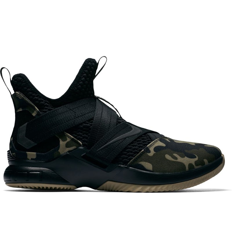 Nike LeBron Zoom Soldier 12 Camo Men's AO4054-001 US