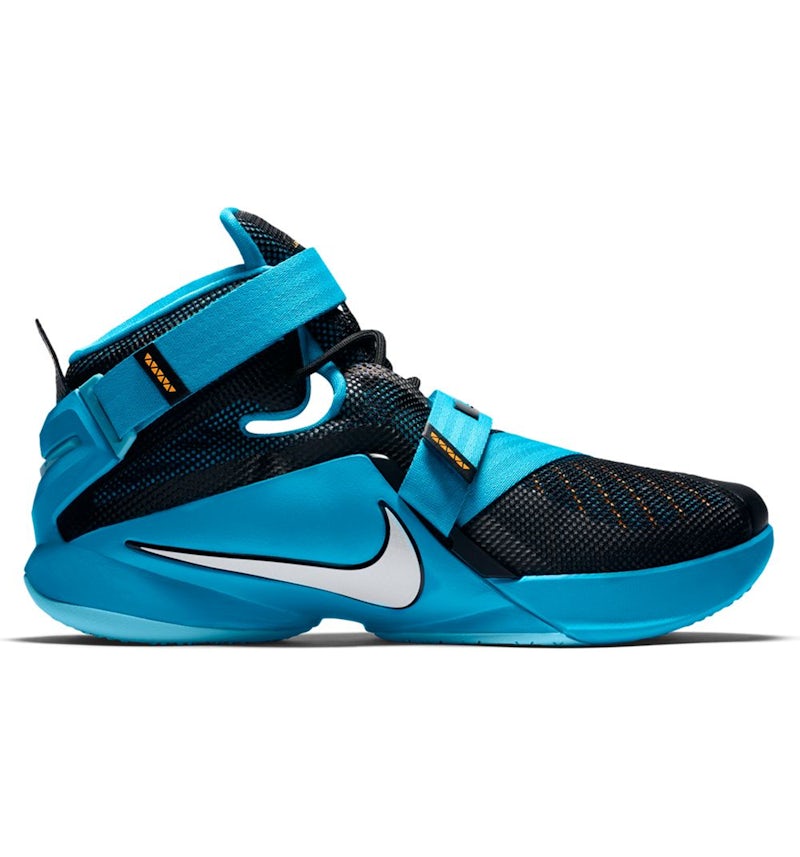 Nike LeBron Zoom Soldier 9 Blue Lagoon Men s 749417 014 US