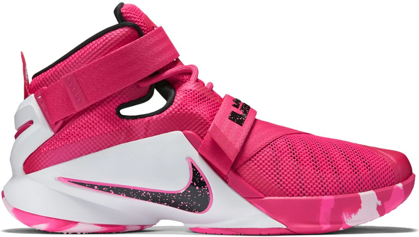 Siësta Observeer belangrijk Nike LeBron Zoom Soldier 9 Think Pink Men's - 749417-601 - US