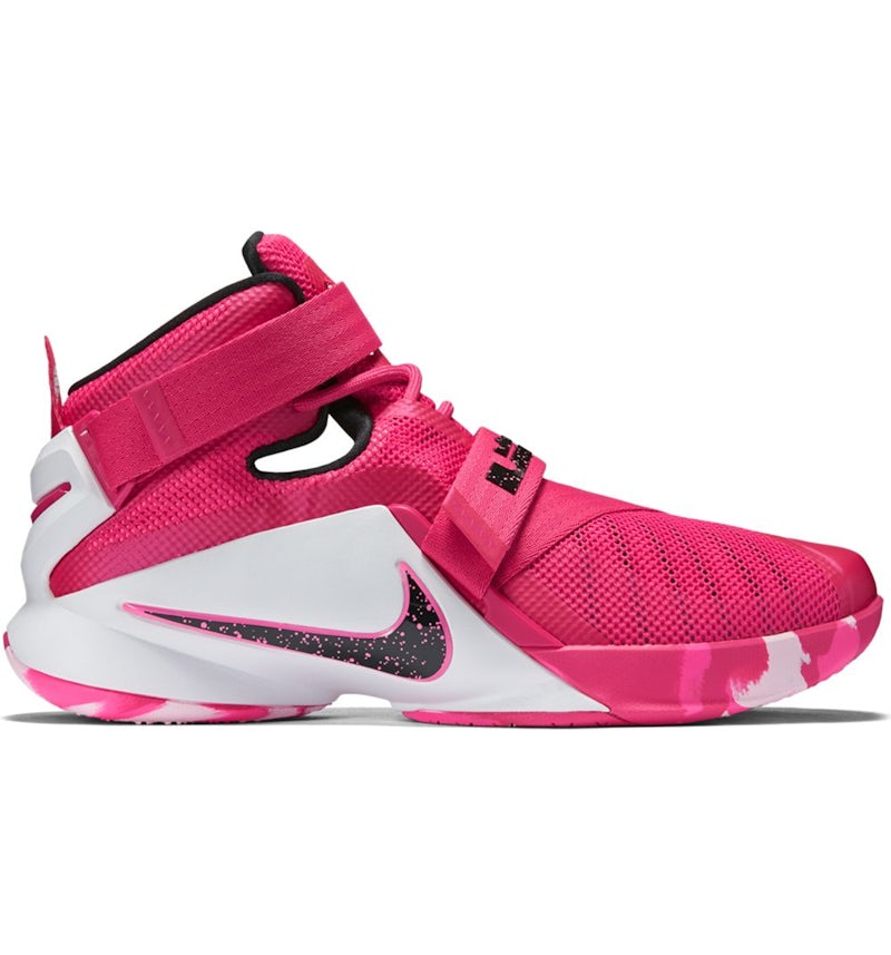 Nike LeBron Zoom Soldier 9 Think Pink Men s 749417 601 US