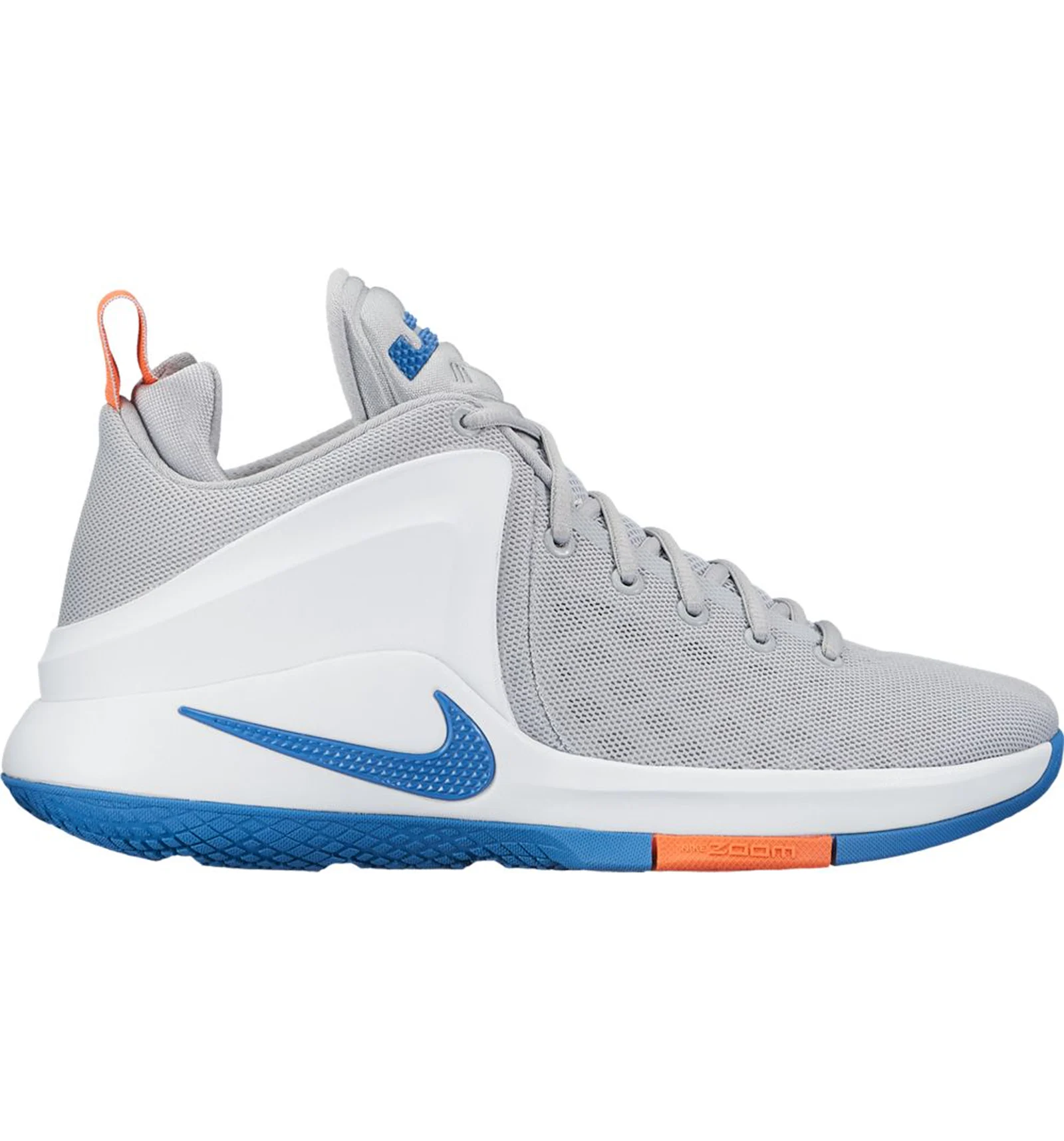Nike LeBron Zoom Witness Wolf Grey Star Blue Men s 852439 004