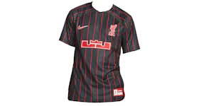 Nike LeBron x Liverpool F.C. Dri-FIT Stadium Soccer Jersey Anthracite/Gym Red