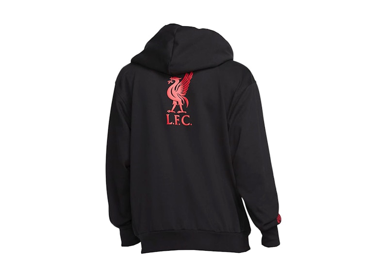 Nike liverpool hoodie black hot sale