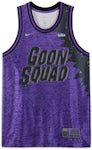nike men lebron x space jam: a new legacy tune squad jersey lt blue fury  concord university gold