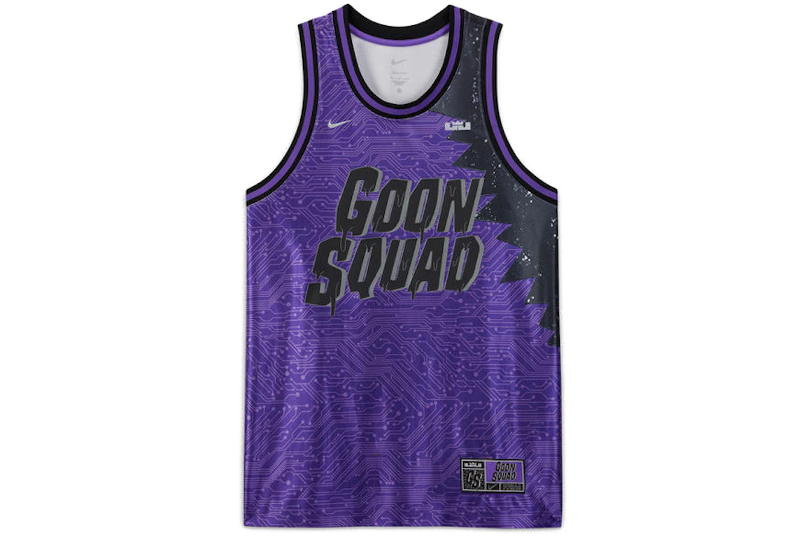 Nike LeBron x Space Jam Goon Squad Jersey Hyper Grape