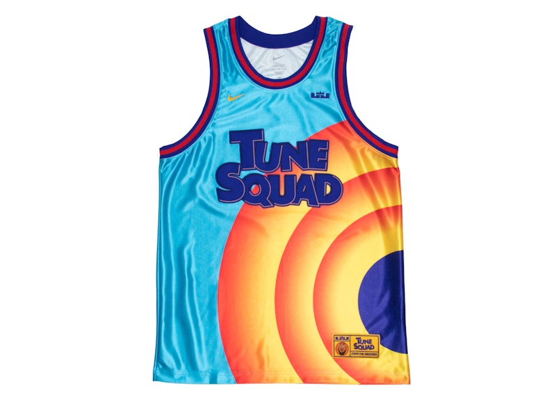 Nike LeBron x Space Jam Tune Squad Jersey Light Blue Fury Men's